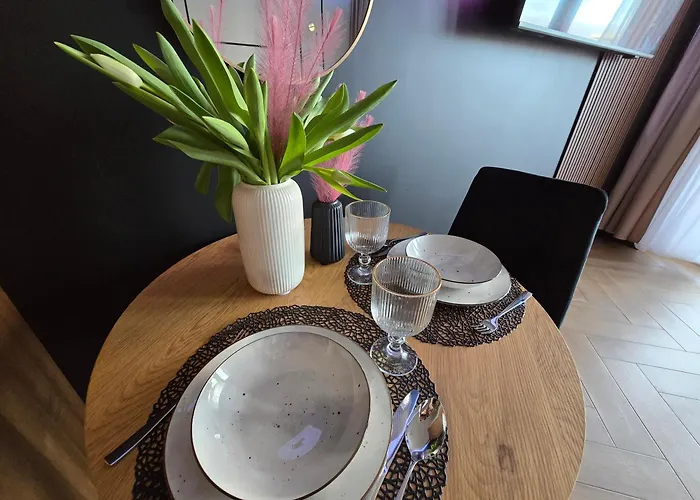 Motlava Romantic Loft - Jacuzzi מלון דירות גדנסק